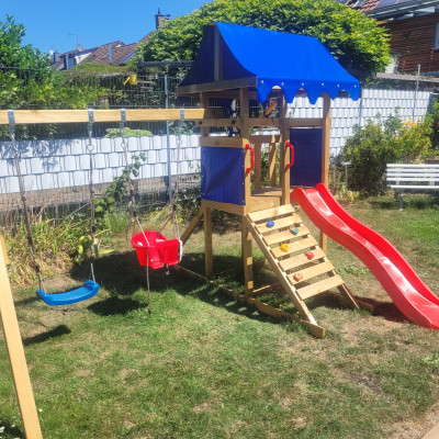 Unser Klettergerüst